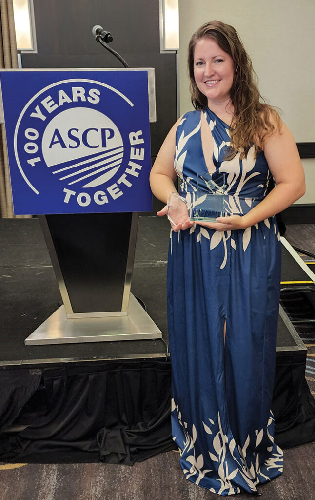 Medical Lab Lady Gill Immaculata Magazine