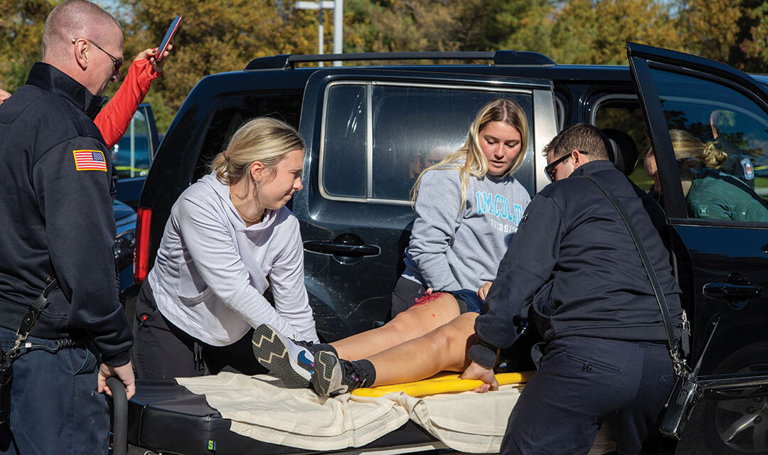 Students Participate in Mass Casualty Simulation to Practice Life-saving Skills