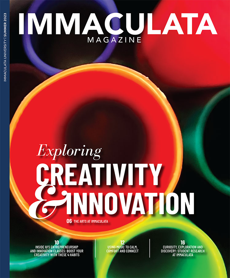 Cover of Immaculata Magazine, summer 2023