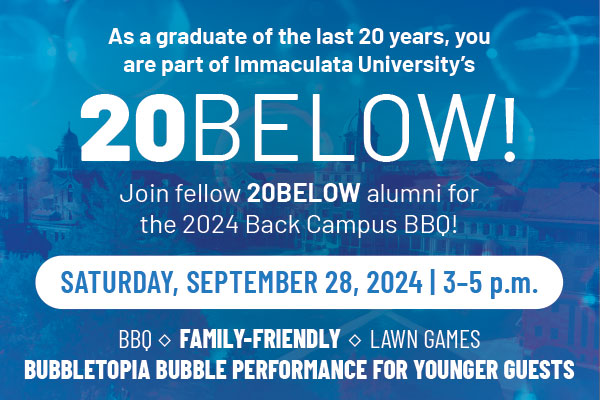 Text: Join 20BELOW event on Saturday, September 28, 2024