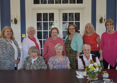 Group of women having tea