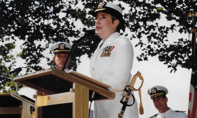 Rare Skills Led Amethyst Award Winner to Historic Naval Command Role