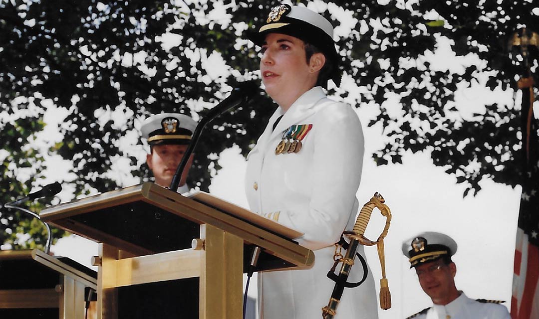 Rare Skills Led Amethyst Award Winner to Historic Naval Command Role