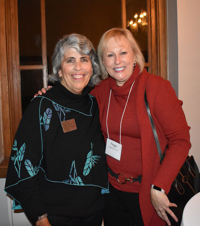 Two women side by side