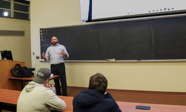 Paying It Forward: Dan Klodarska ’13 Shares Career Lessons with Finance Students